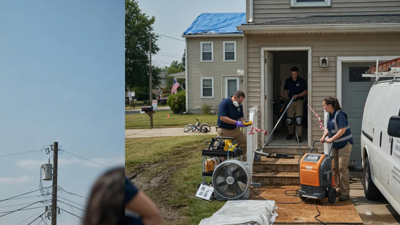 Water Damage Repair in Maize, KS near me